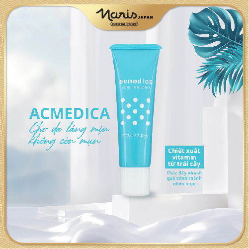 Kem giảm mụn Naris Acmedica Acne Care Spots 25g