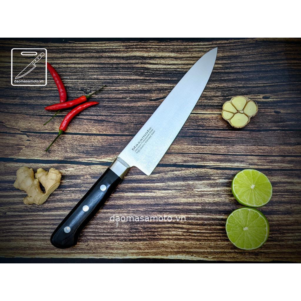 Dao Làm Bếp Cán Gỗ Masamoto Gyuto - MK302