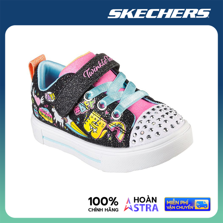 Skechers Bé Gái Giày Thể Thao Twinkle Toes Twinkle Sparks - 314786N-BKMT