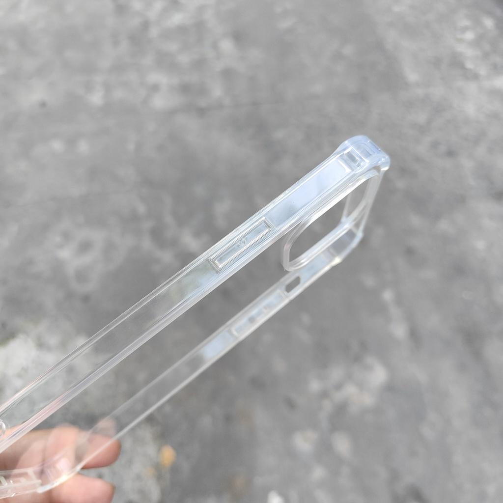 Ốp lưng ip 12 ip 12 pro 12 pro max chống sốc clear color ver 3 trong suốt không ố vàng bảo vệ camera huỳnh tân store
