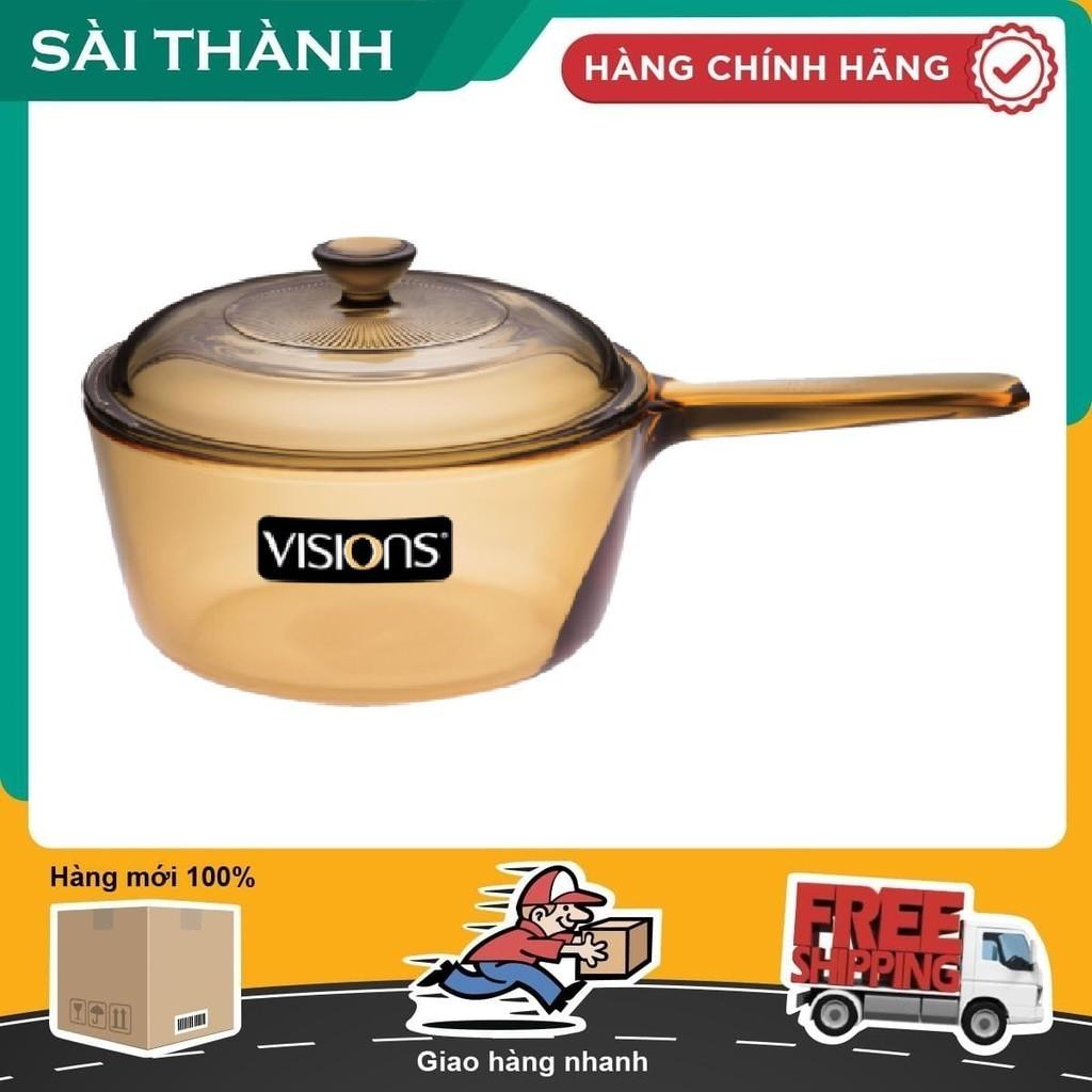 NỒI THUỶ TINH TAY CẦM 1L