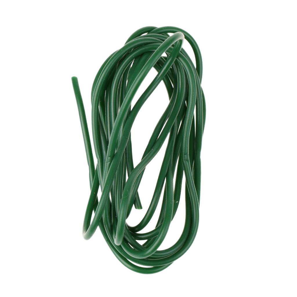2m Soft Silicone Rig Tube Carp Fishing Sleeves Hook Line Connector Green