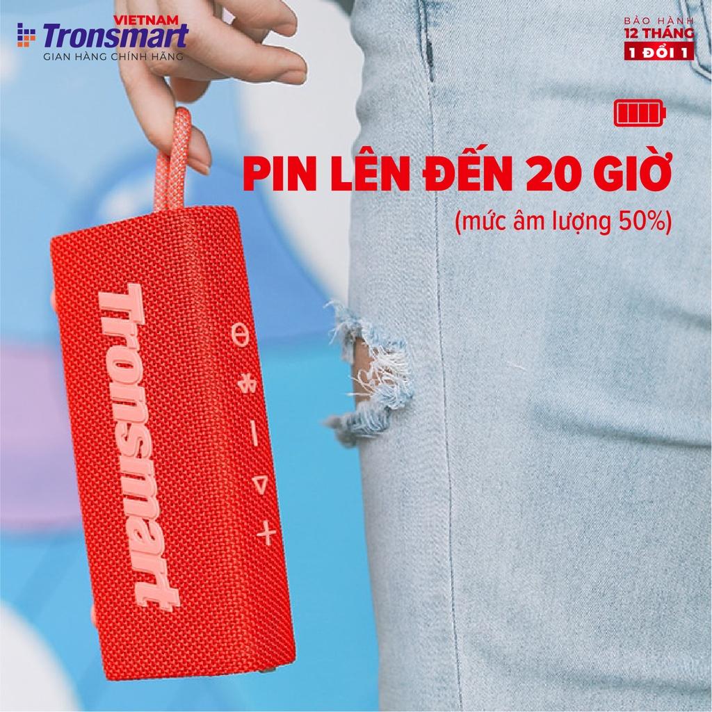 Loa Bluetooth Tronsmart Trip Chống nước IPX7 Thời lượng pin 20 giờ, tích hợp Micro - Hàng Chính Hãng - Bảo Hành 12 Tháng