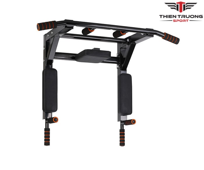 (New 2025) Xà đơn, xà kép đa năng bắt vít vào tường chắc chắn, tải trọng 150kg, đệm mút cầm tay êm ái, an toàn tại nhà.