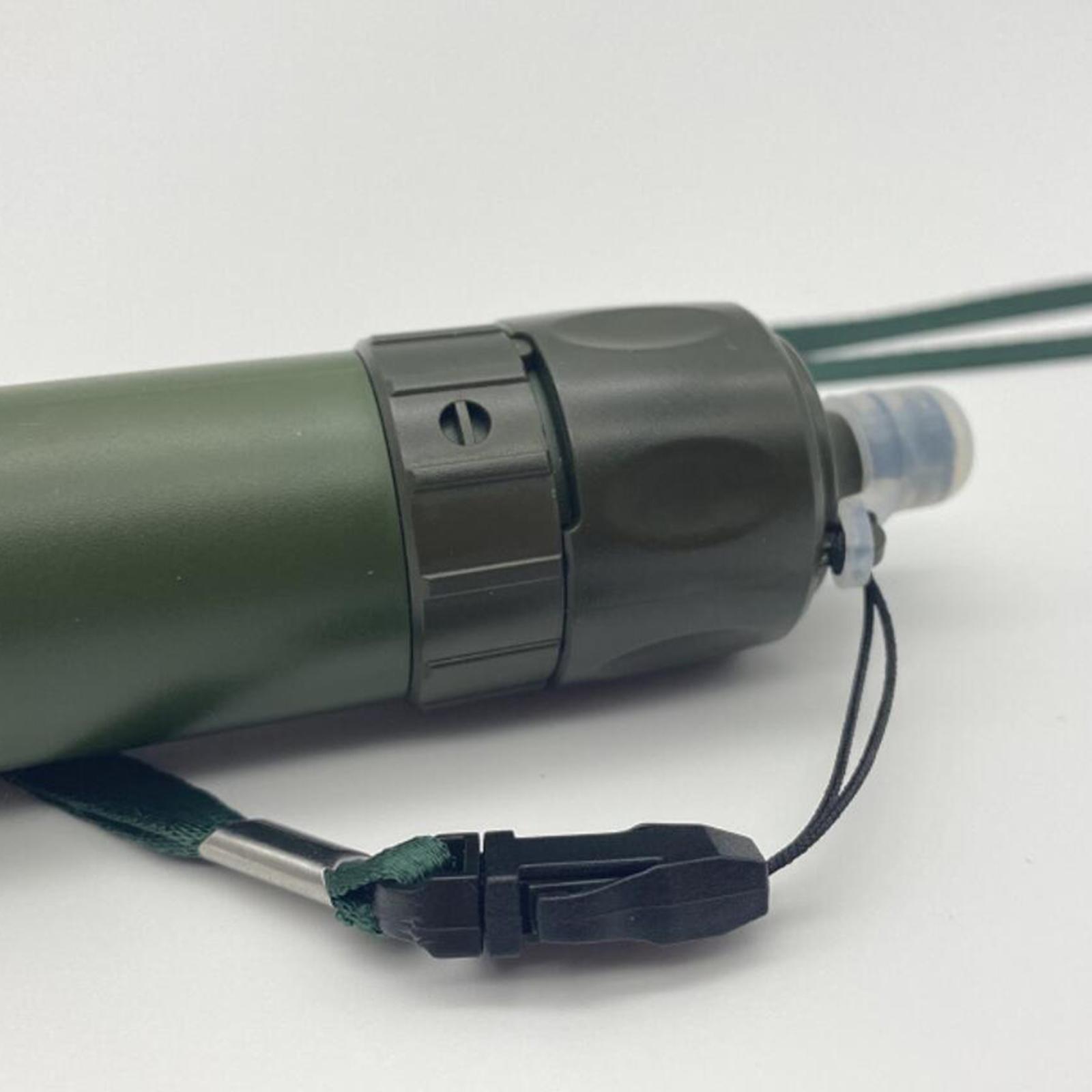 2x Portable Water Filter Purifier Filtration System Camping Hiking Travel