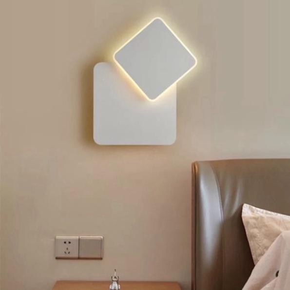 Đèn tường led vuông xoay 360 độ DT HQ