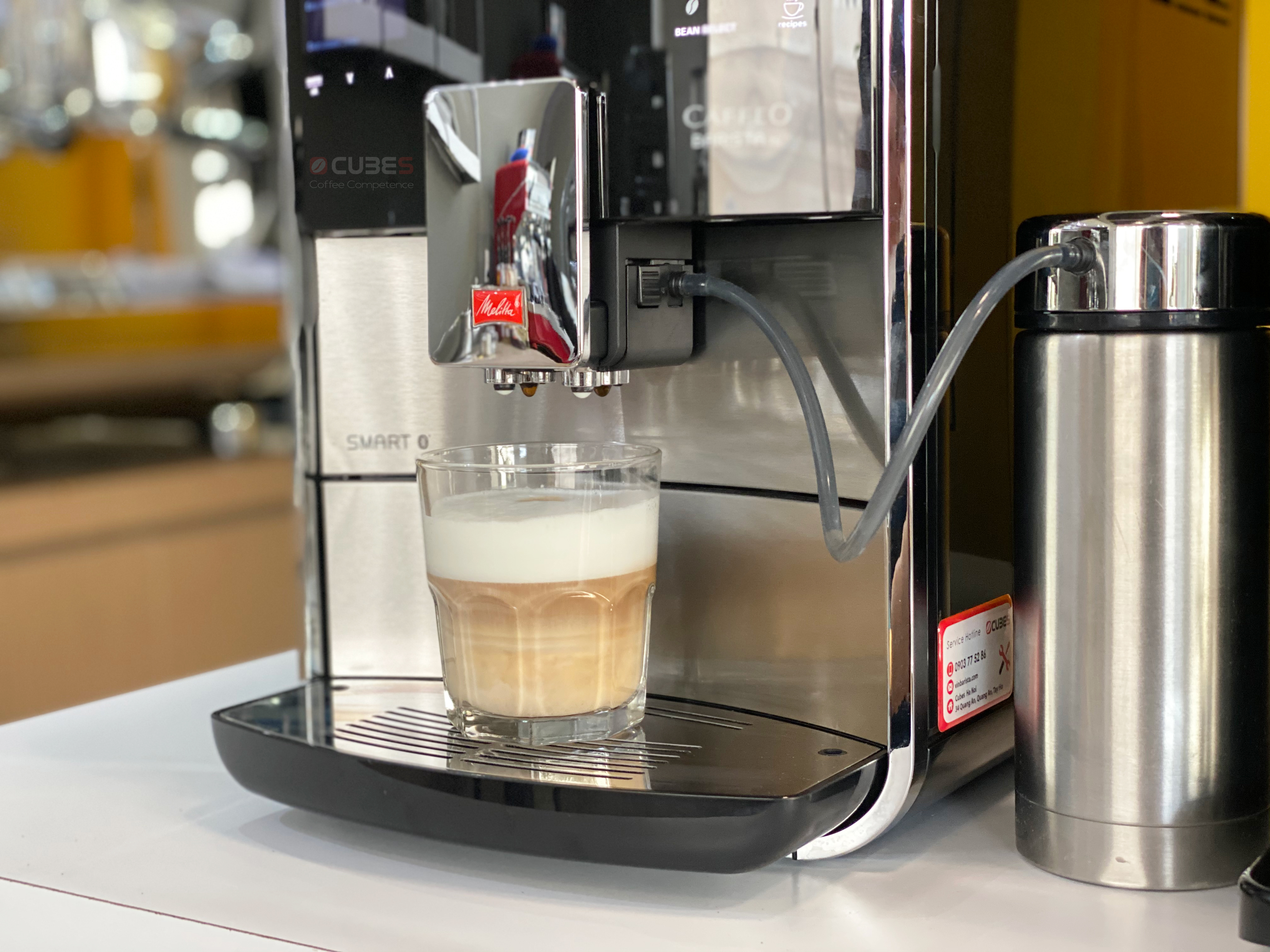 Máy pha cà phê tự động Melitta Barista TS Smart - Hàng nhập khẩu chính hãng 100% từ thương hiệu Melitta, Đức