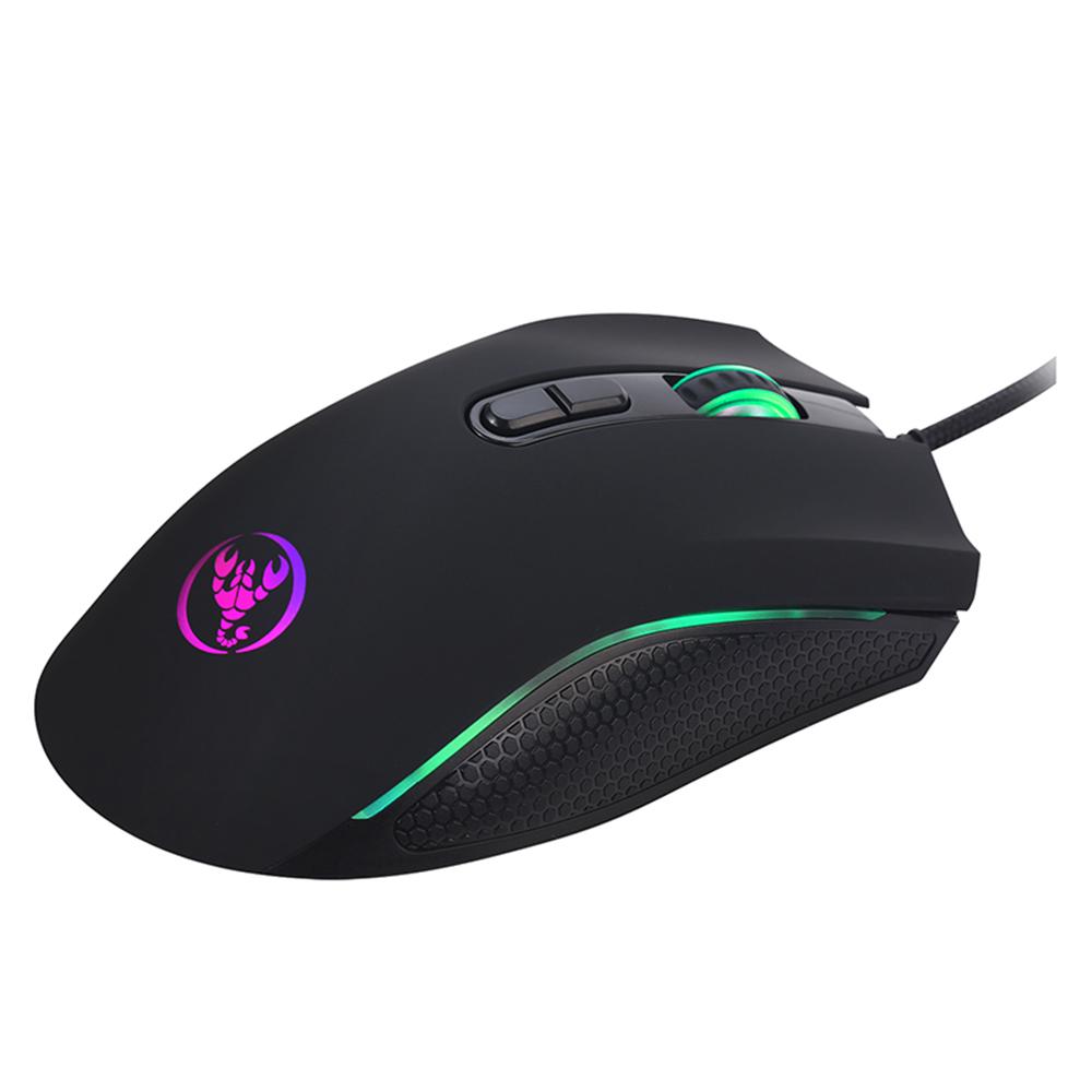 Nghề Nghiệp Chuột Chơi Game USB Chuột Chơi Game Có Dây 7 Nút Bấm Đèn RGB Quang PC Game Thủ Chuột Dành Cho Máy Tính Xách Tay Máy Tính Xách Tay trò Chơi