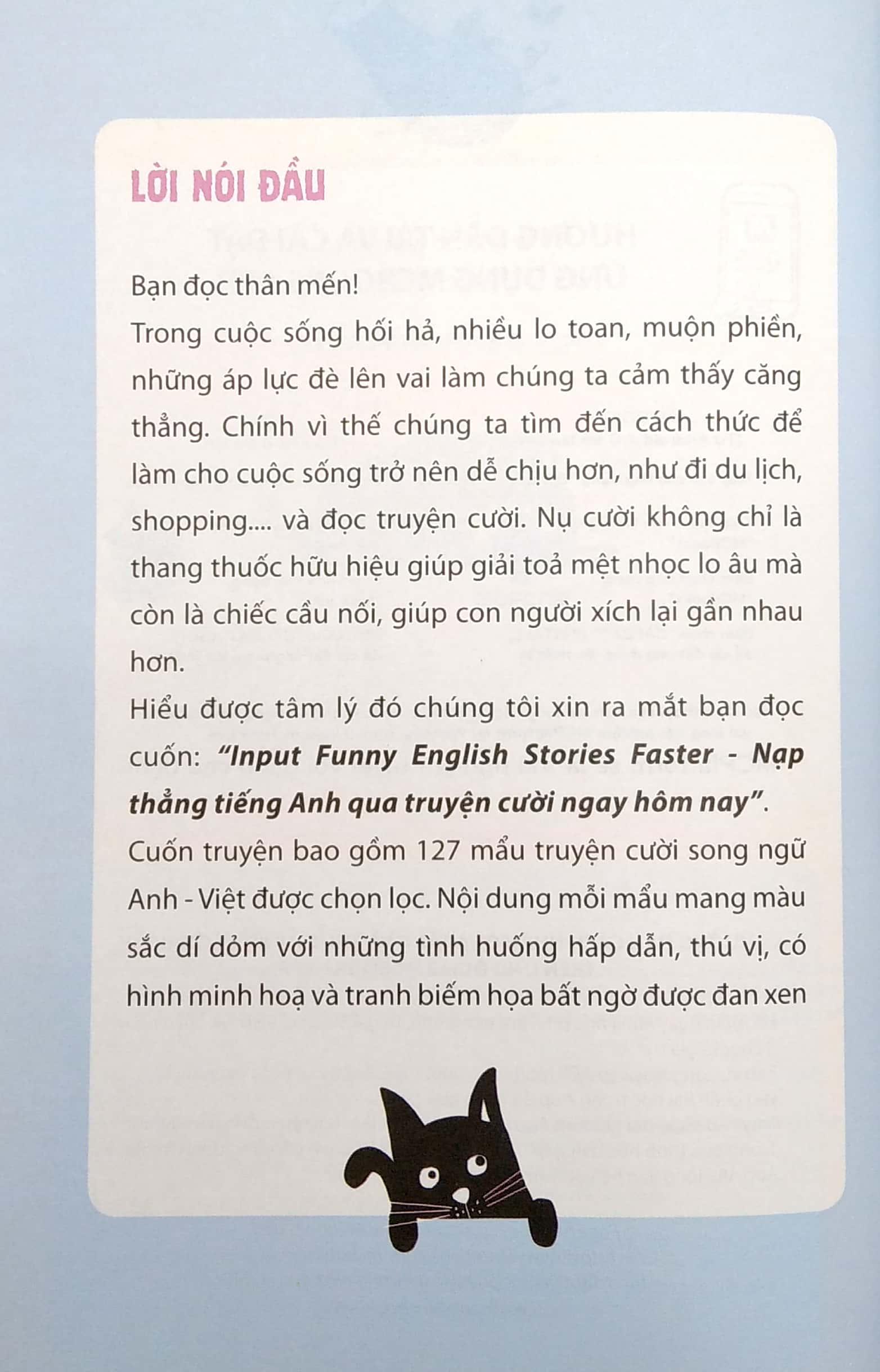 Input Funny English Stories Faster - Nạp Thẳng Tiếng Anh Qua Truyện Cười Ngay Hôm Nay