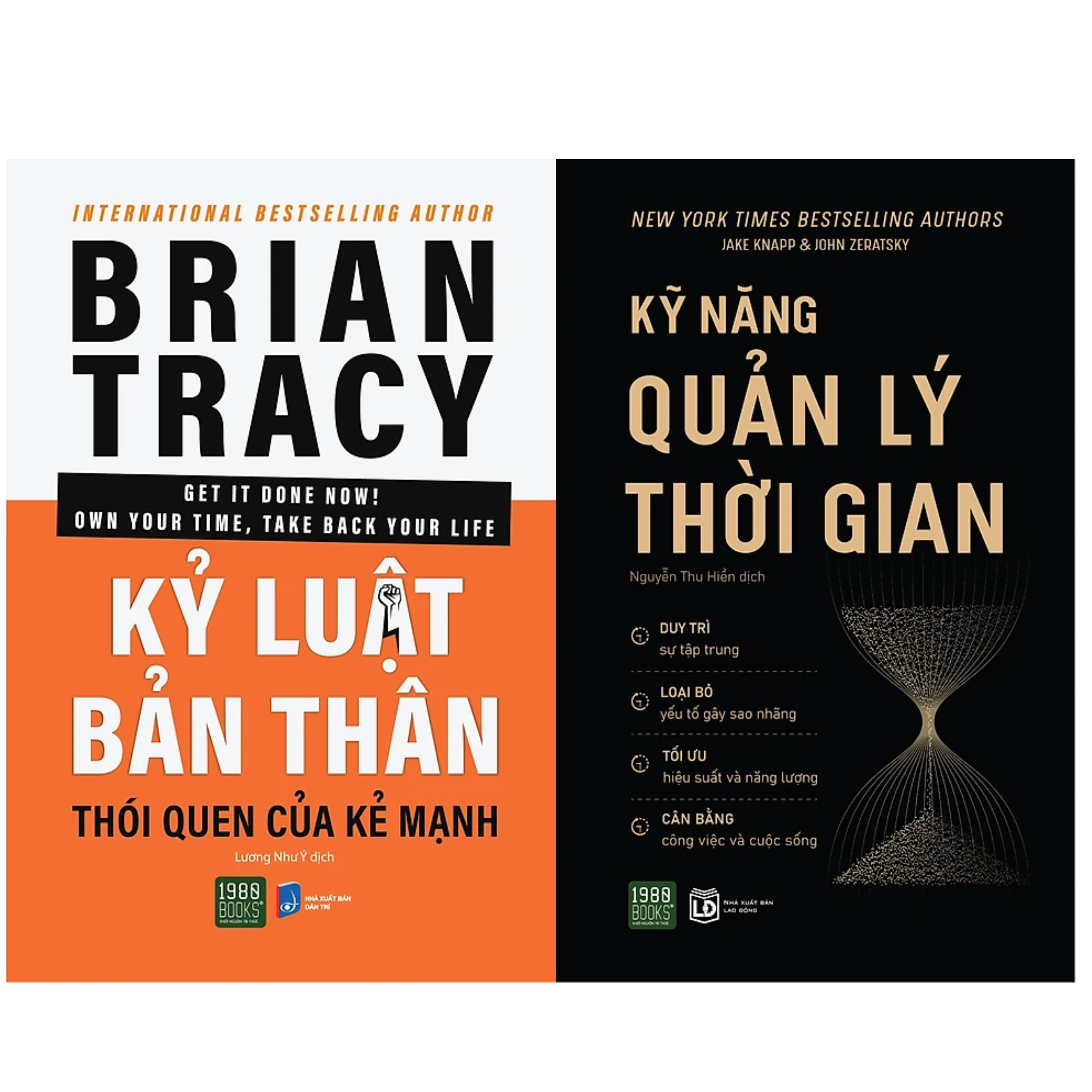 Combo 2Q : Kỷ Luật Bản Thân, Thói Quen Của Kẻ Mạnh + Kỹ Năng Quản Lý Thời Gian