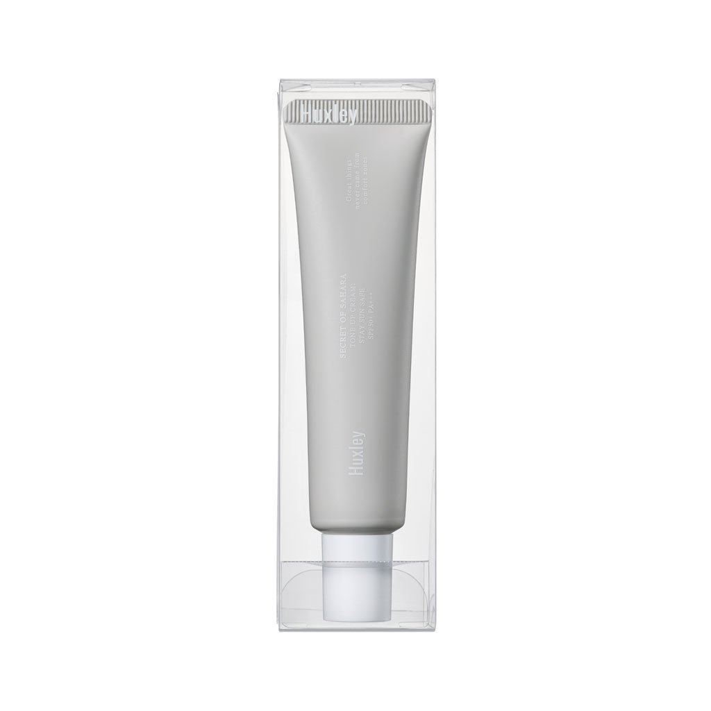 Kem chống nắng nâng tone và dưỡng ẩm da Huxley Tone Up Cream; Stay Sun Safe SPF50+ PA+++ 35ml