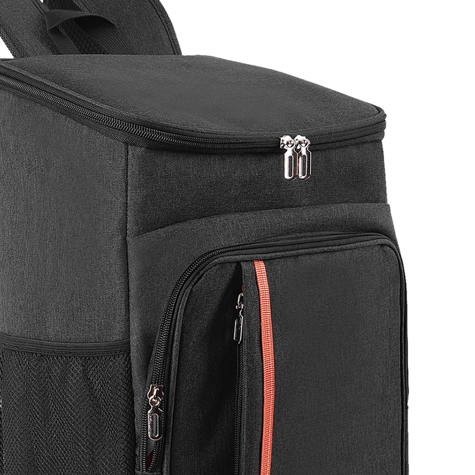 Lunch Backpack Outdoor Picnic Bag Large Capacity Oxford Cloth Lunch Box Insulated for Picnic Fishing Hiking Beach 18L