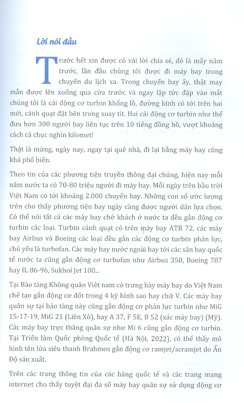 Động Cơ Turbin, Động Cơ Tên Lửa Và Động Cơ Ramijet/Scramjet Trên Các Thiết Bị Bay Hiện Đại (Bản in màu)