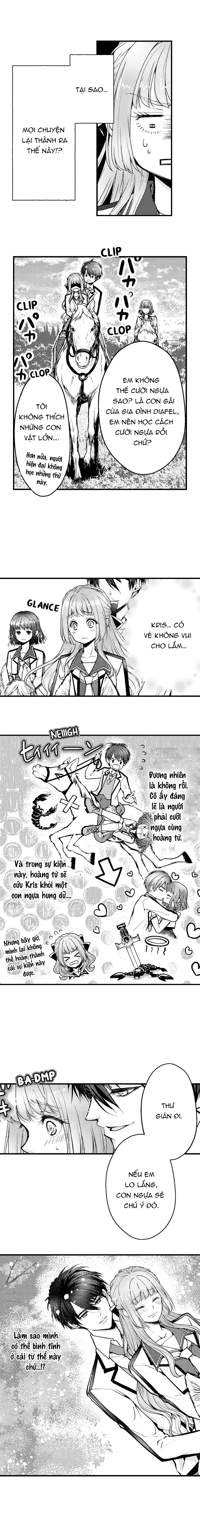 chuyển sinh thành nhân vật phản diện trong otome game chapter 4.3 2