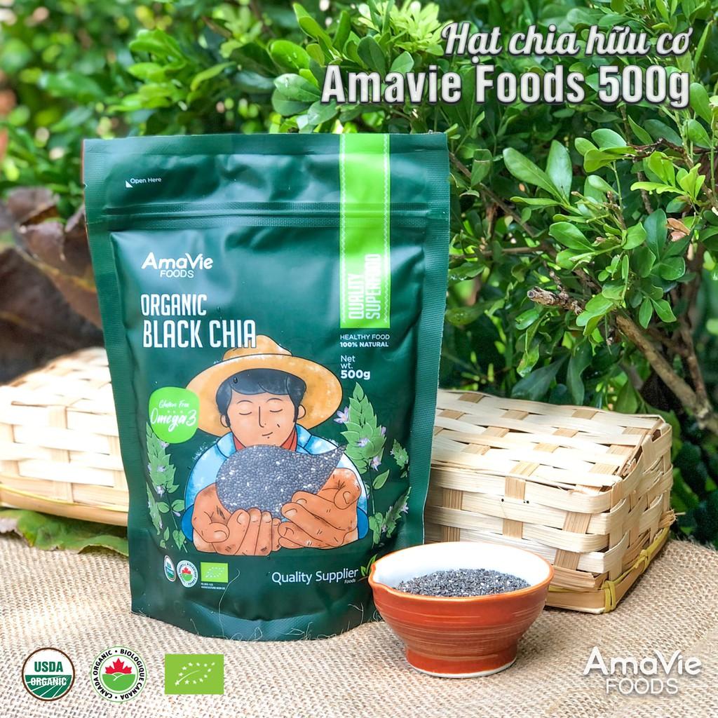 Hạt chia hữu cơ Amavie Foods (250g / 500g)