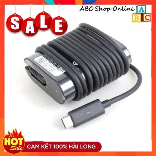 Sạc Dùng Cho Laptop Dell Latitude 11 5175 5179 HA30NM150 65W Type C Adapter USB C