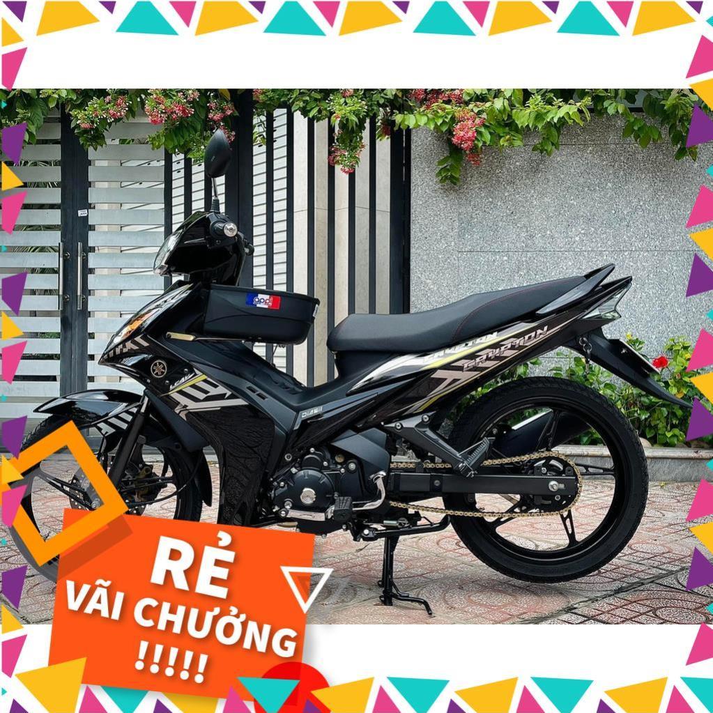Tem Rời Exciter 2009 Mẫu Đen Bạc Vàng Chữ Crypton