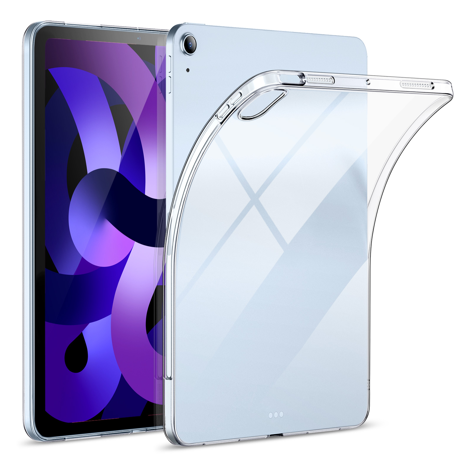 Ốp Case Dành Cho Ipad Air 4 Air 5 Esr Project Zero Slim Soft - Hàng Chính Hãng - Clear