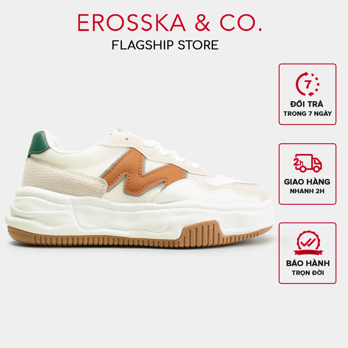 Erosska - Giày sneaker nữ đi học chữ M - GS004