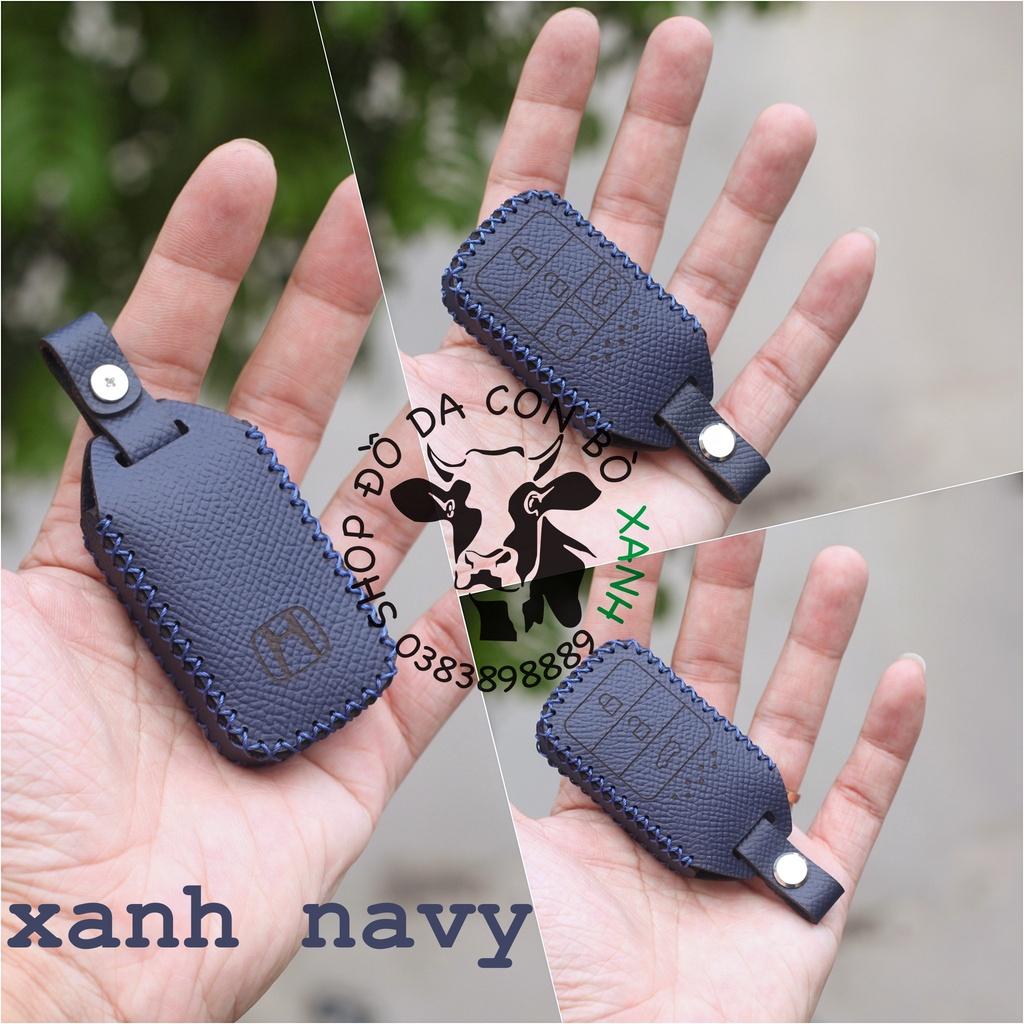 Bao da dành cho chìa khoá Honda City, CRV, CIVIC, ACCORD, CR-V handmade da thật 003
