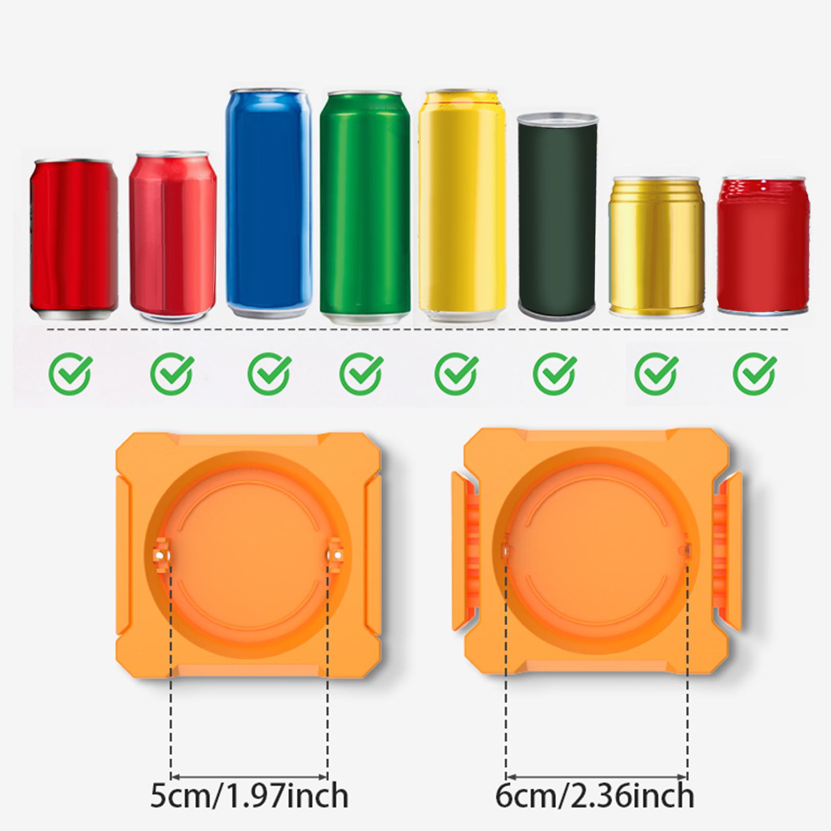 2-in-1 Can Opener Flat Bottle Opener Grippy Portable Beer-Bottle Opener Jar Opener Easy to Open|3 Color Optional