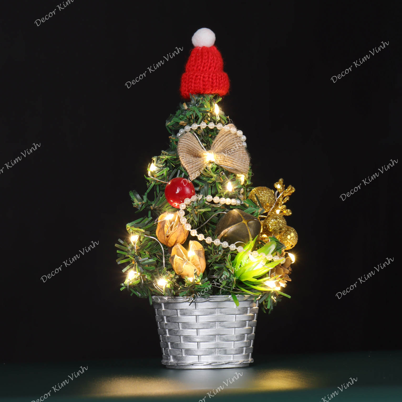 Cây Thông Nhí TNM17 Cây 20cm Trang Trí Giáng Sinh Cây Thông Noel