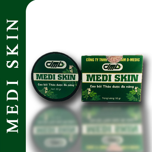 Cao bôi thảo dược Medi Skin Cao Bôi Đa Năng Ngăn Ngừa Nấm Da Hộp 50gram