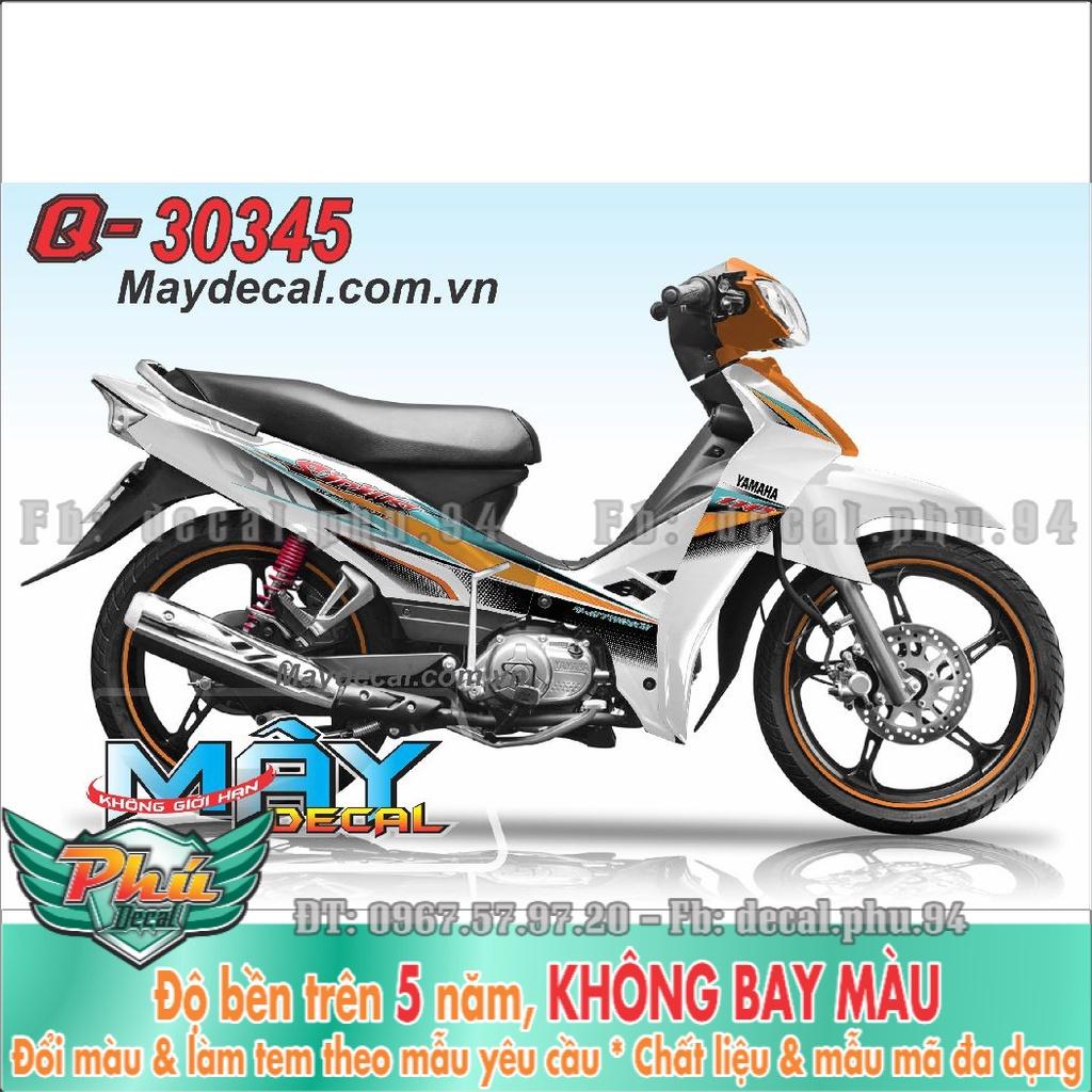 Tem Rời Sirius Trắng cam  -1