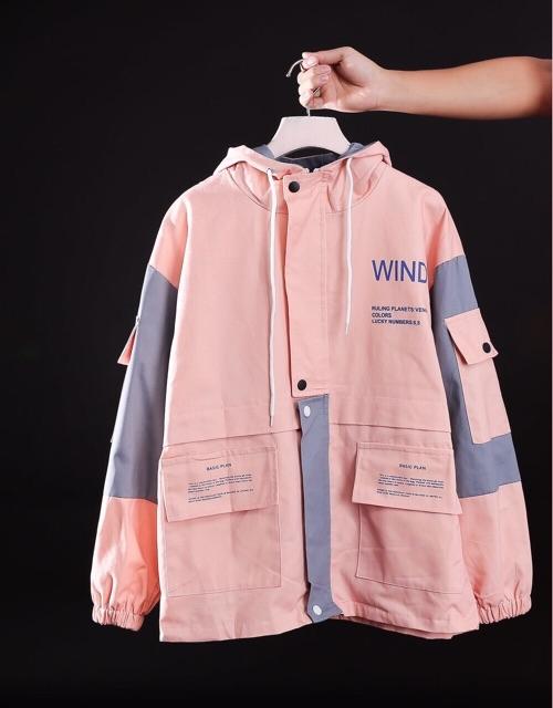 Áo khoác kaki form rộng W.I.N.D QH010