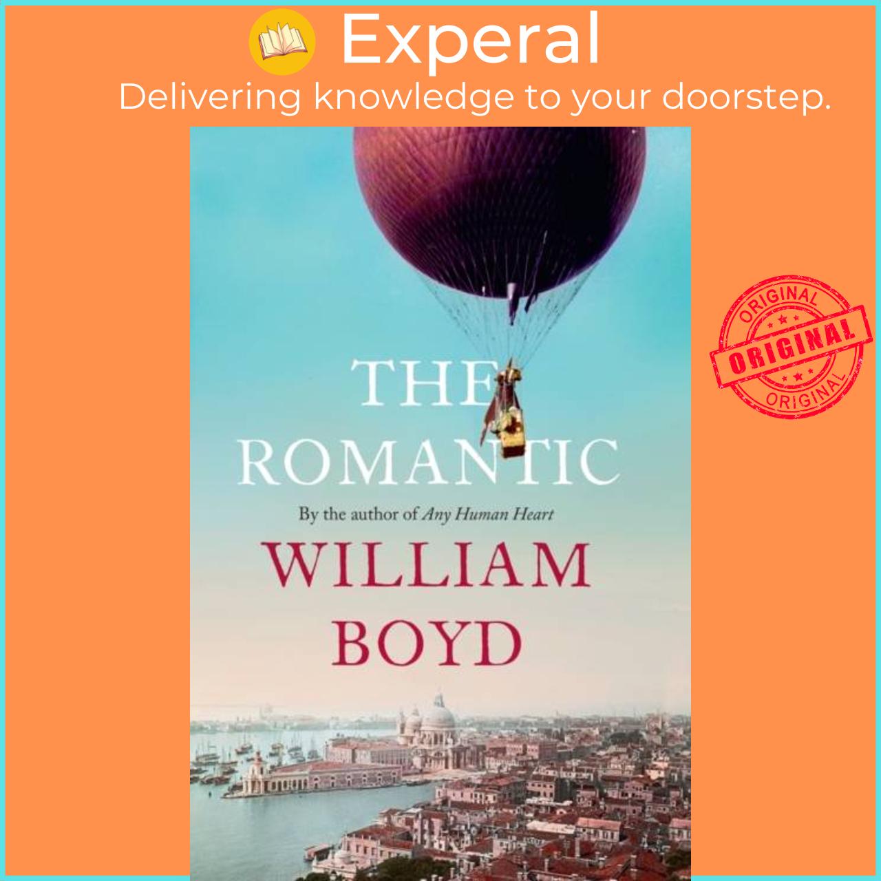 Sách - The Romantic by William Boyd (UK edition, paperback)