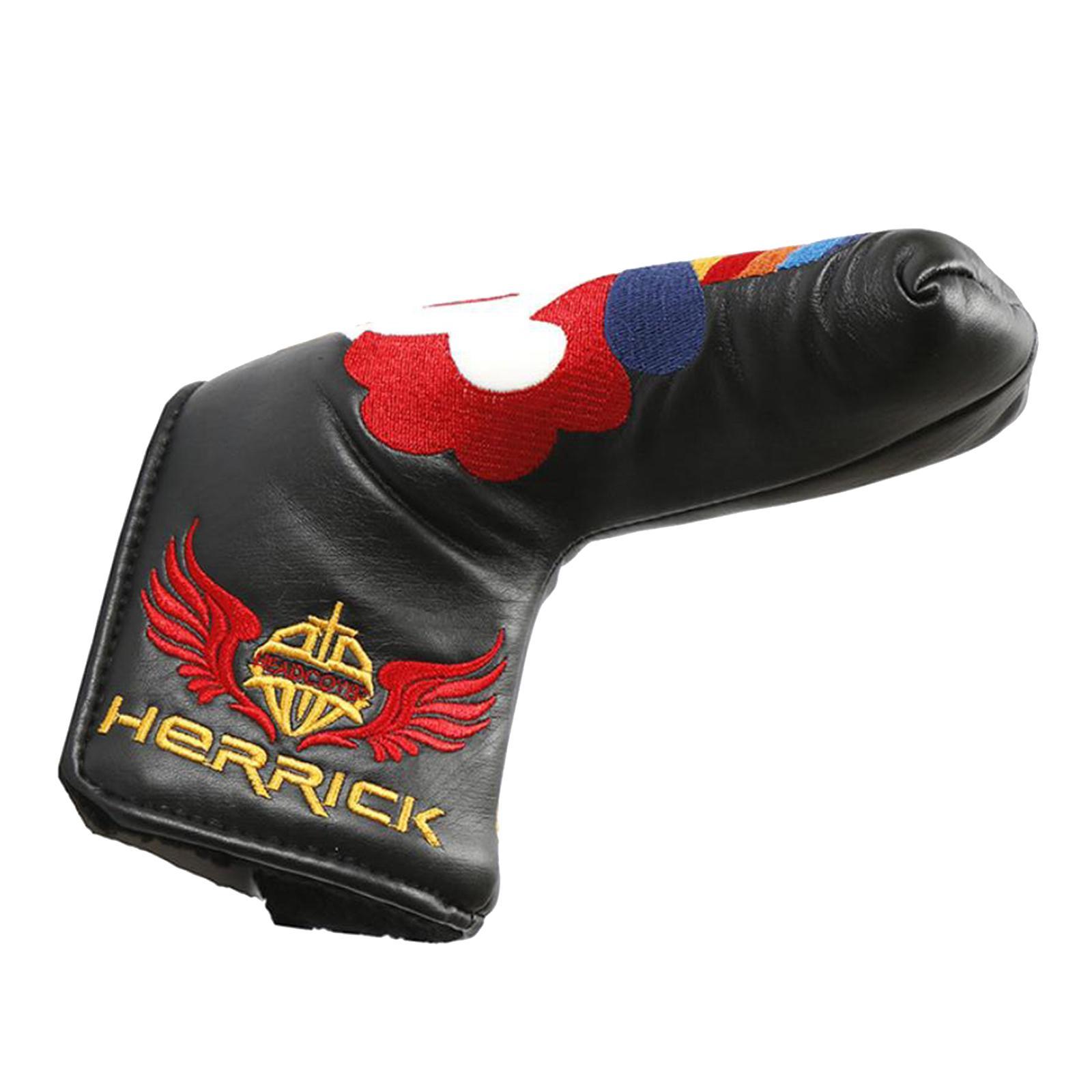 3xOutdoor Golf Head Cover Club Accessories Putter Cover Headcover for Blade C