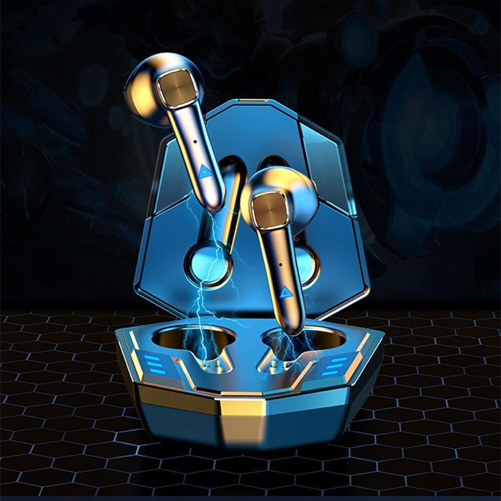 Bh113 Tai nghe 5.2 tương thích với Bluetooth không dây Chống ồn Tai nghe thể thao Tai nghe chơi game trong tai