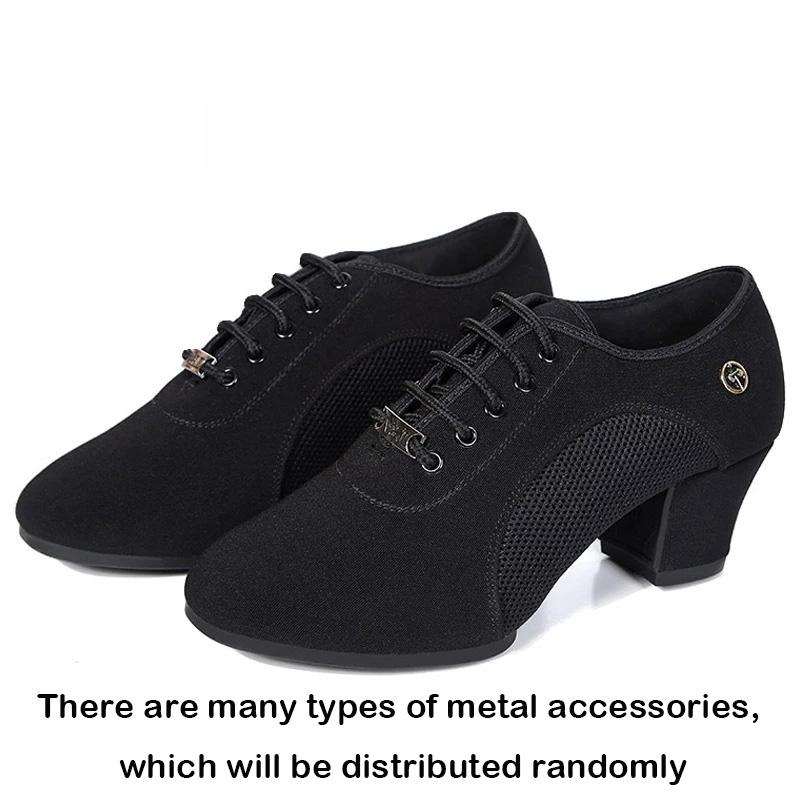 Giày khiêu vũ phòng khiêu vũ Latin của phụ nữ mềm mại dành Color: Oxford soft sole red Shoe Size: 34