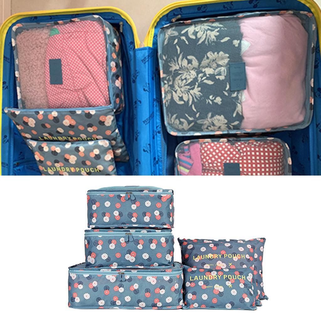 Amleso 6x Toiletry Storage Travel Bag Toiletries Travel Bag Container