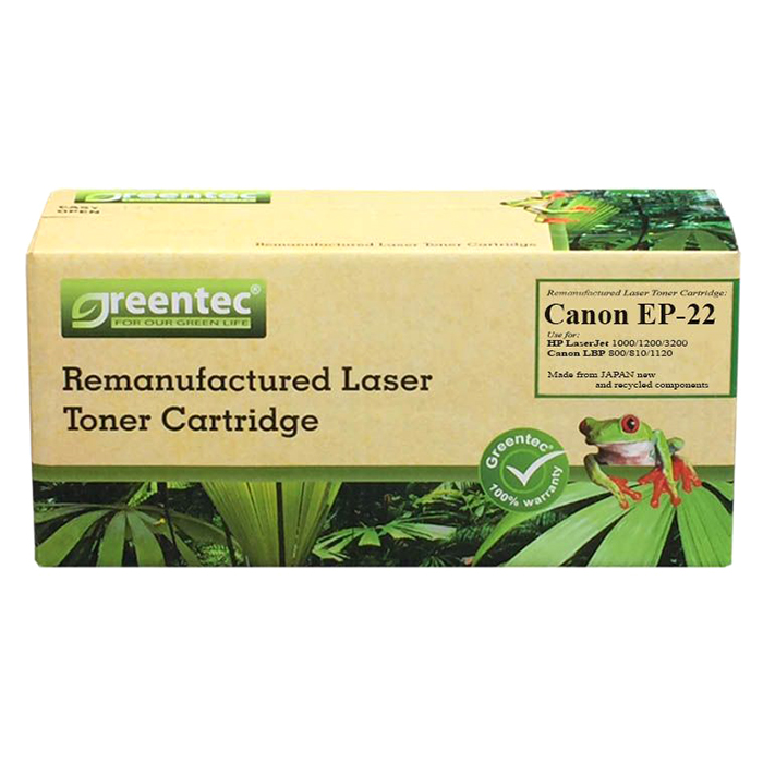 Mực In Laser Đen Trắng Greentec EP-22 - Hàng Chính Hãng
