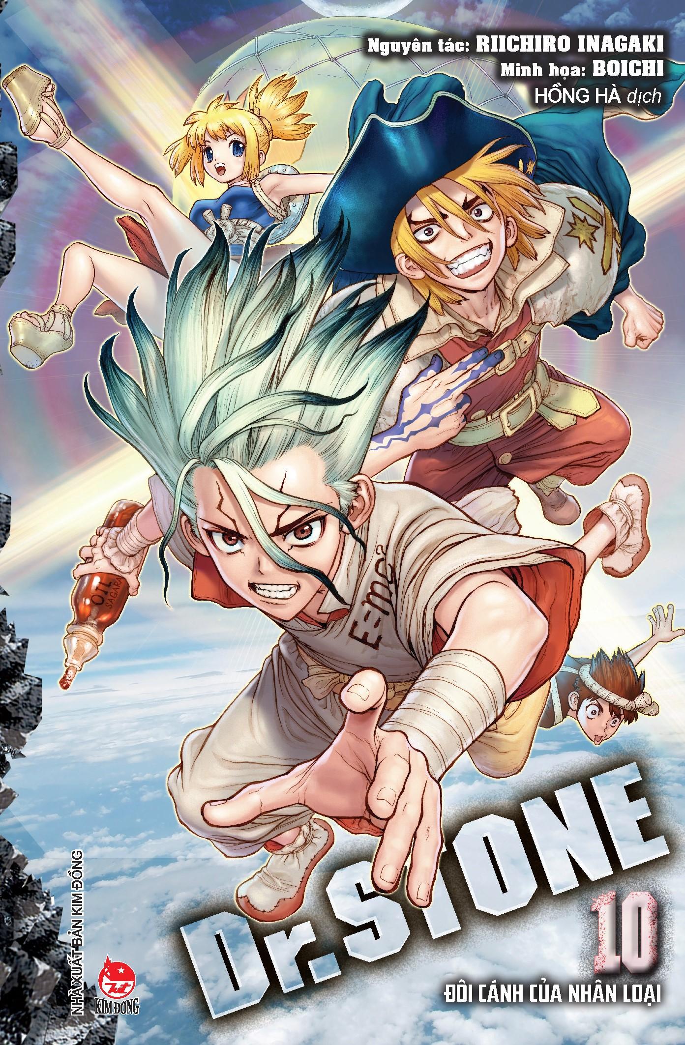 Sách - Dr.STONE - Tập 10 - Đôi Cánh Của Nhân Loại