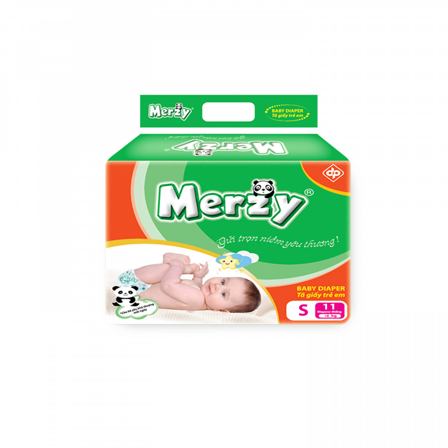 Tã dán Merzy gói nhỏ S11 (11 miếng)