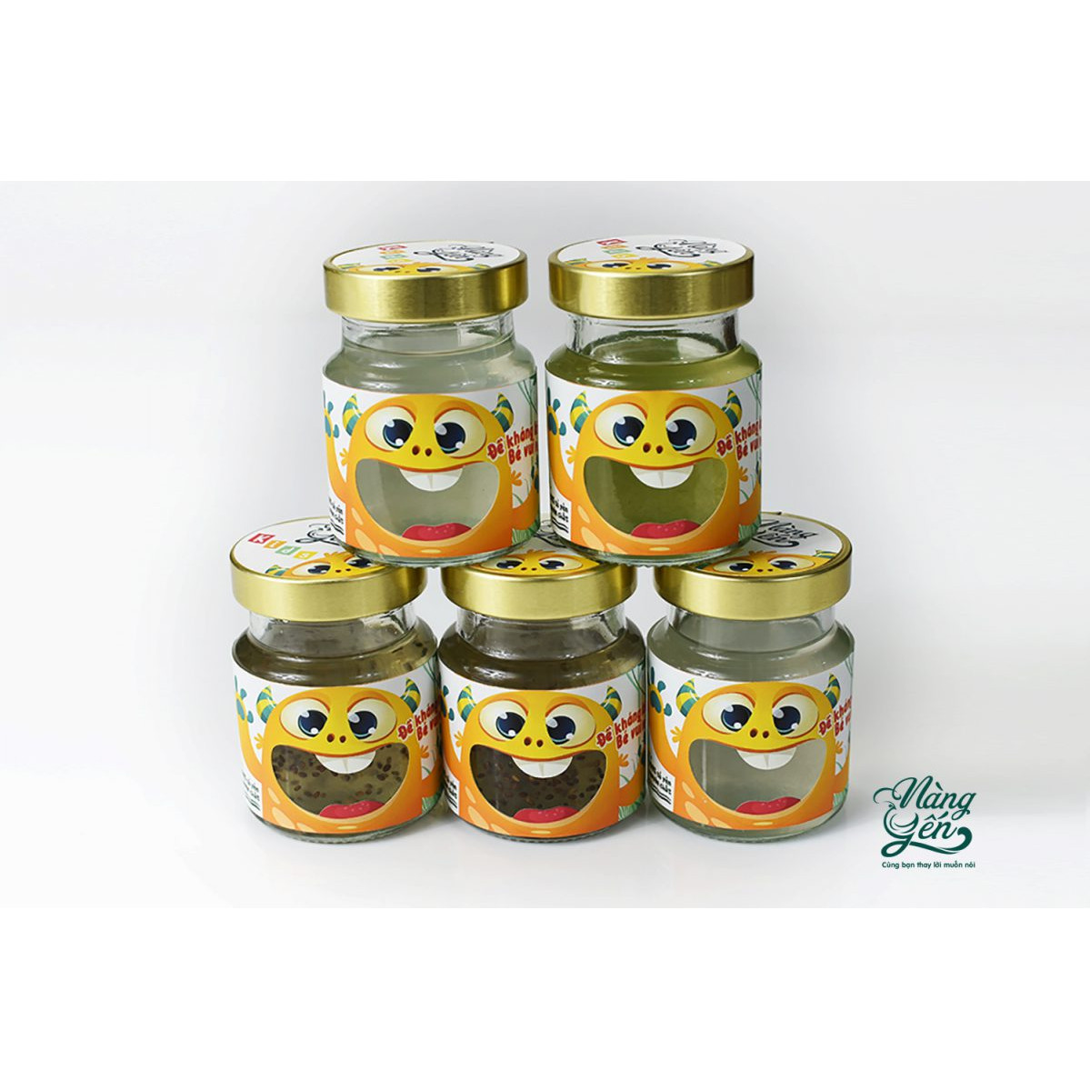 Yến Kids | Tổ yến chưng sẵn cho bé - Combo Thiên Thần Nhỏ giúp bồi bổ và tăng cường đề kháng cho bé | Yến sào Nàng Yến