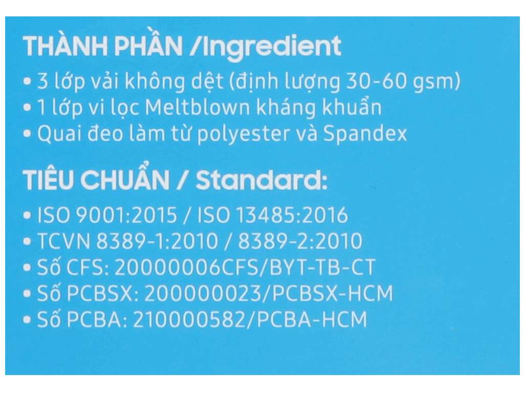 Hộp 10 Khẩu Trang Trẻ Em VN95 Kids