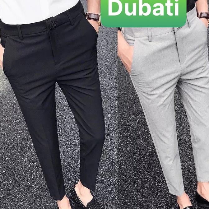 QUẦN TÂY NAM - QUẦN ÂU NAM DÁNG ÔM BODY CÔNG SỞ CHẤT VẢI MỀM CO GIÃN- DUBATI FASHION