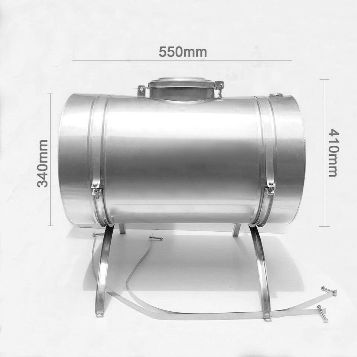 Bồn phụ, bình phụ, bồn giảm áp 50L – Inox 304 dùng máy máy năng lượng mặt trời mặt trời