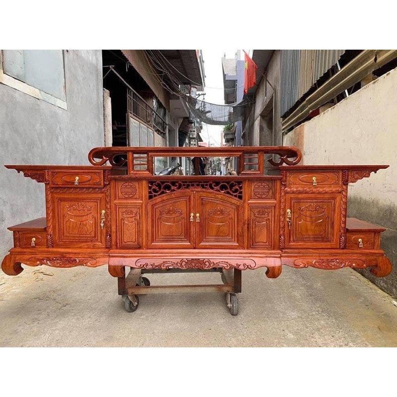 Kệ Móc Gỗ Hương Đá