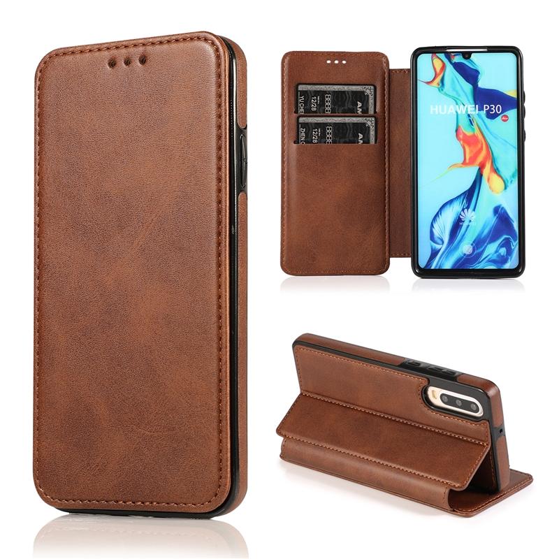 Bao Da Nắp Gập Có Ngăn Đựng Thẻ Màu Trơn Đơn Giản Cho Samsung S20 Ultra S10 Plus Note10 Pro