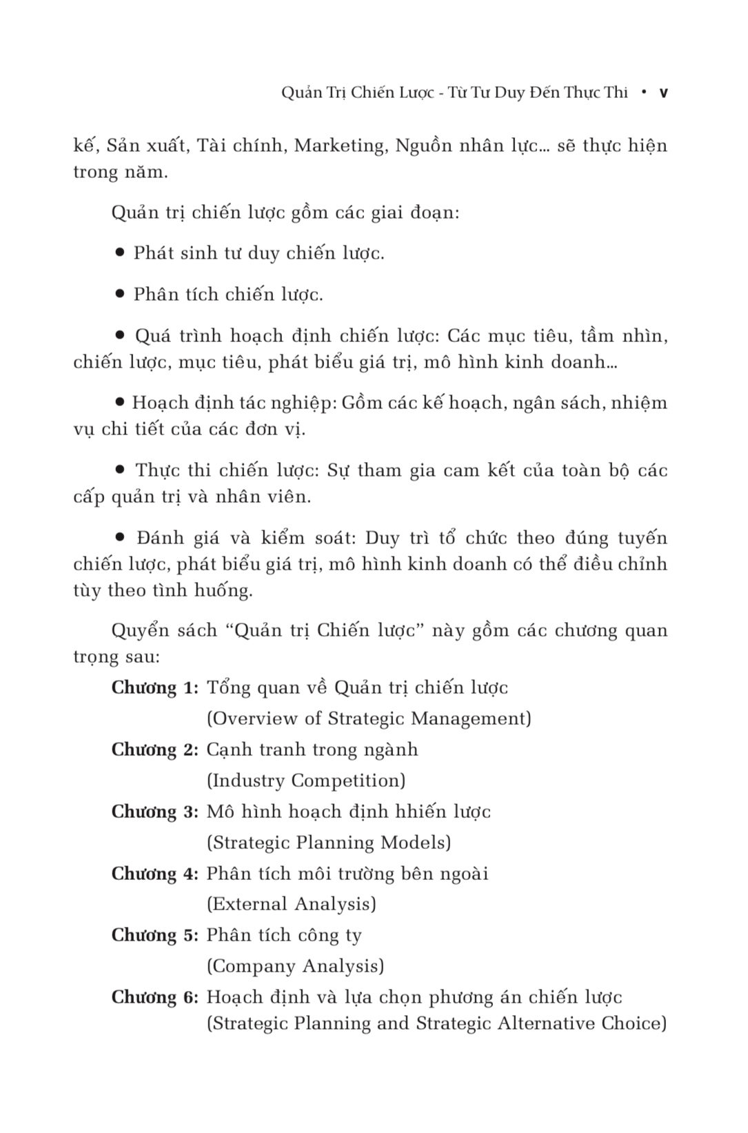 Quản Trị Chiến Lược Từ Tư Duy Đến Thực Thi