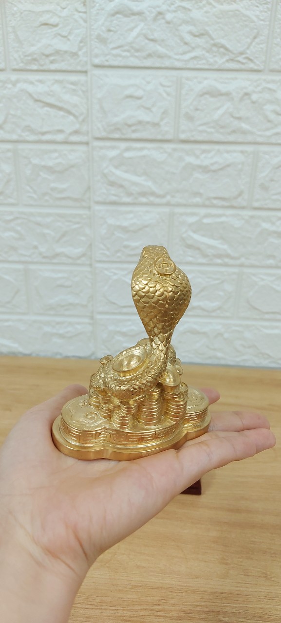 Tượng Rắn Phong Thủy Bằng Đồng