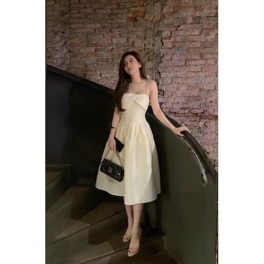 ĐẦM 2 DÂY VIỀN REN DỰ TIỆC