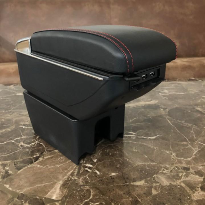 Hộp tỳ tay ô tô dành cho xe Suzuki Ertiga tích hợp 7 cổng USB - Mã: DUSB-ETG2019