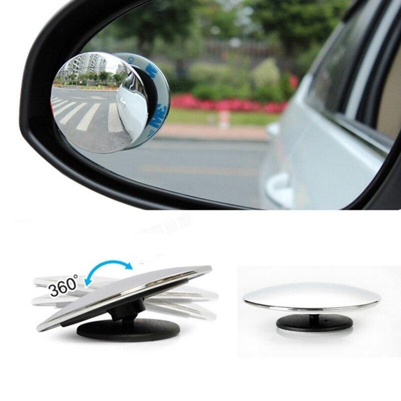 Set 2 gương chiếu hậu góc rộng 360 độ soi điểm mù tiện lợi cho xe ô tô