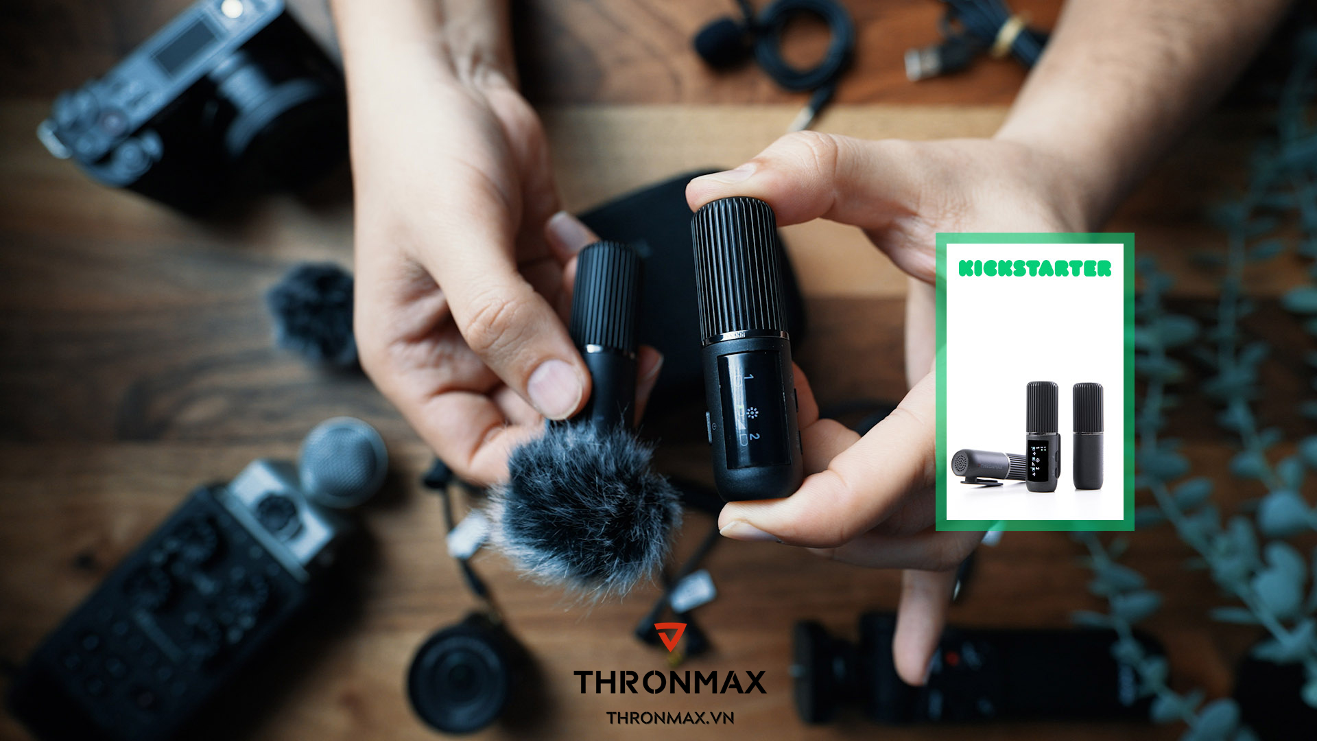 Microphone Không Dây Thronmax C2 Space Wireless - Hàng chính hãng