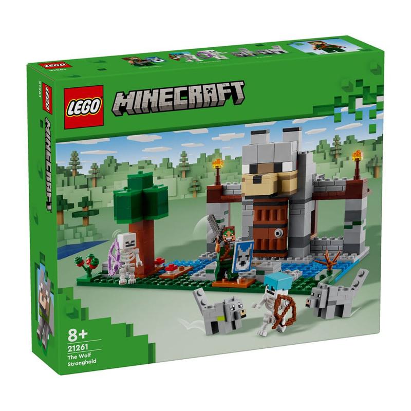 Đồ Chơi Lắp Ráp Tòa Thành Sói - The Wolf Stronghold - Lego Minecraft 21261 (312 Mảnh Ghép)